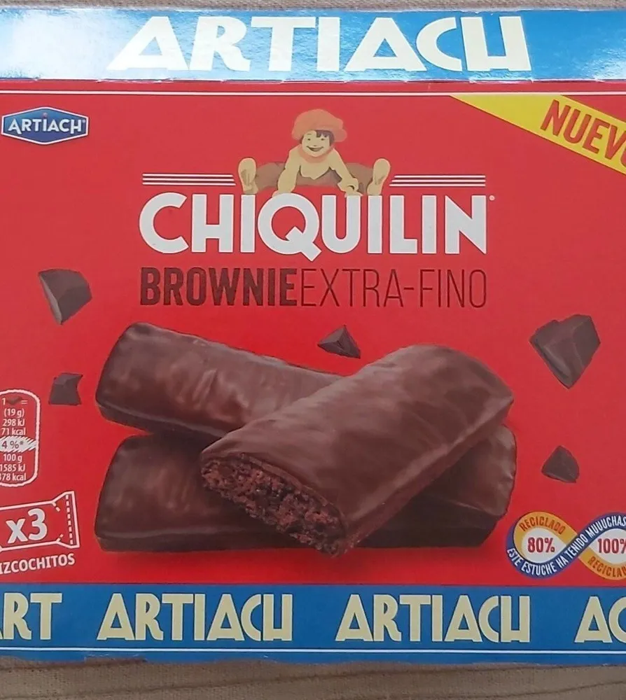 Brownie extra-fino