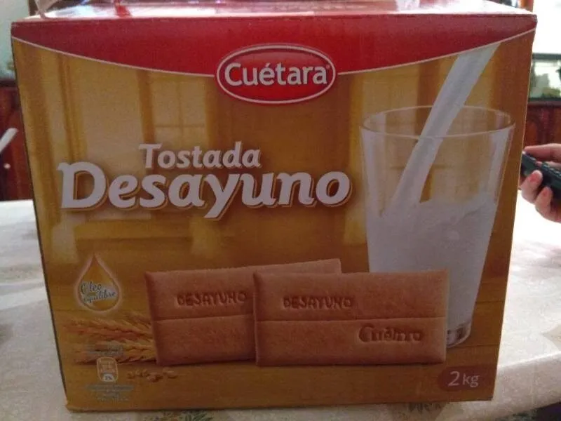Tostada desayuno