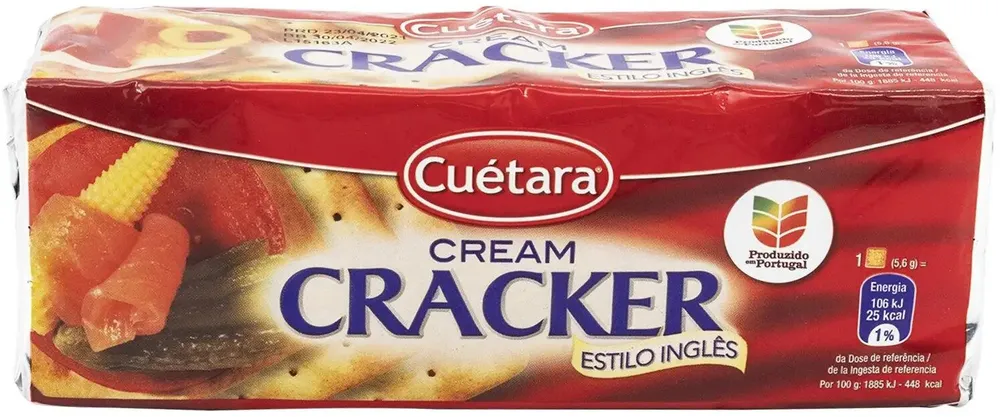 Cream Cracker Estilo Inglês