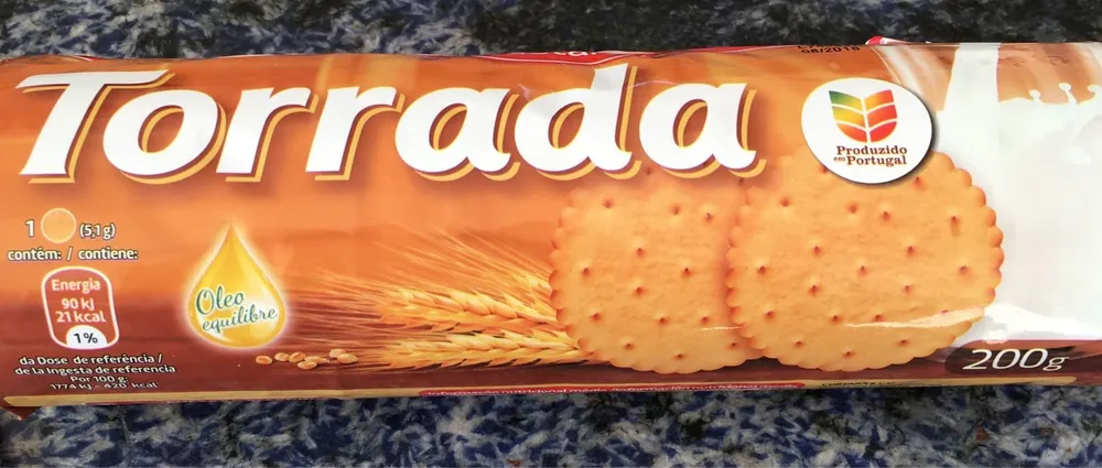 Bolacha Maria Torrada