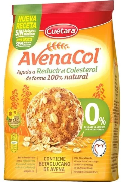Galeta Avenacol Rústica 0% Sucres