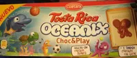 Tosta Rica Oceanix Choc & Play galletas con chocolate blanco y con leche