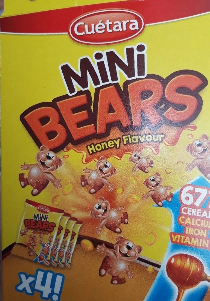 Mini bears honey flavour