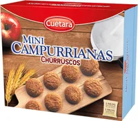Mini churruscos galletas