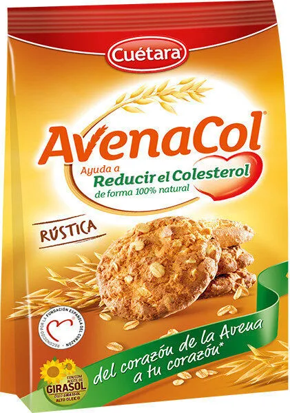 Galleta rústica de avena