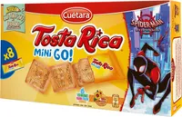 Mini go galletas de desayuno con vitaminas hierro