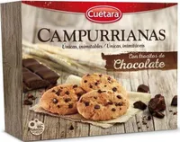 Campurrianas - Galletas con trocitos de chocolate