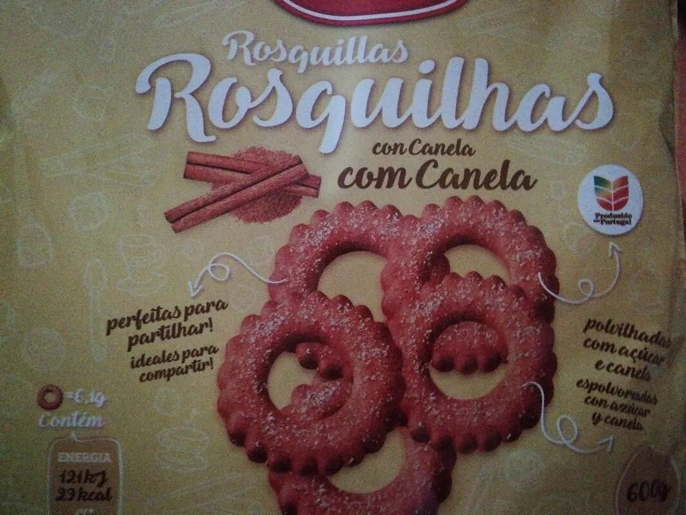 Rosquillas con canela