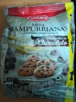 Mini campurrianas con trocitos de chocolate