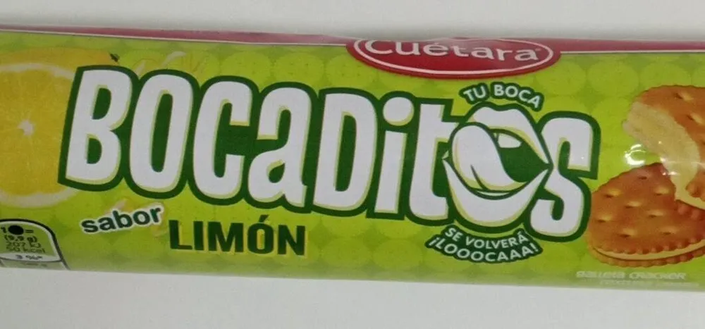 Bocaditos sabor limón