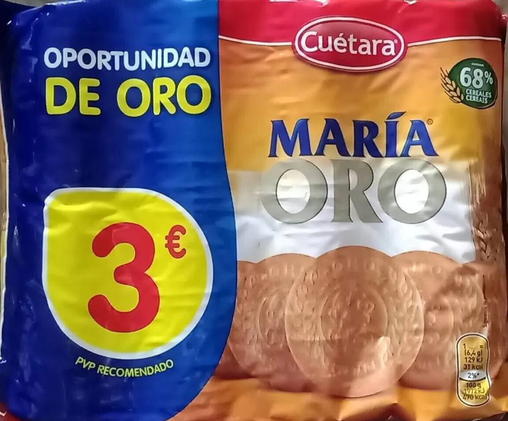 Galletas maría oro