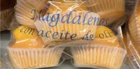 Magdalenas con aceite de oliva