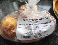 Magdalena de aceite de oliva sin azúcar