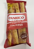 Grisines con pipas
