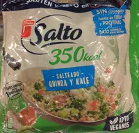 Salto salteado quinoa y kale