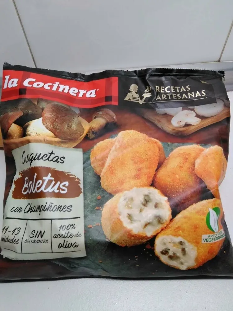 Croquetas boletus