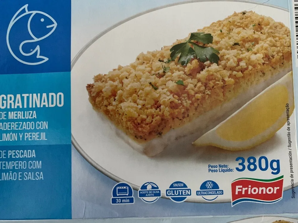 Gratinado de merluza