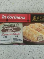 Canelones de champiñones y boletus