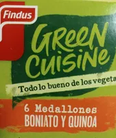 Medallones de boniato y quinoa