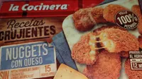 Nuggets con queso