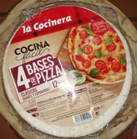 4 bases de pizza