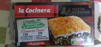 Lasaña de espinacas y queso fresco