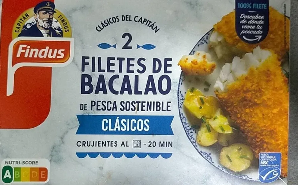 FILETES DE BACALAO DE PESCA SOSTENIBLE