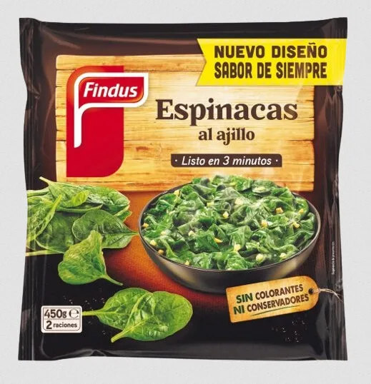 Espinacas Ajillo