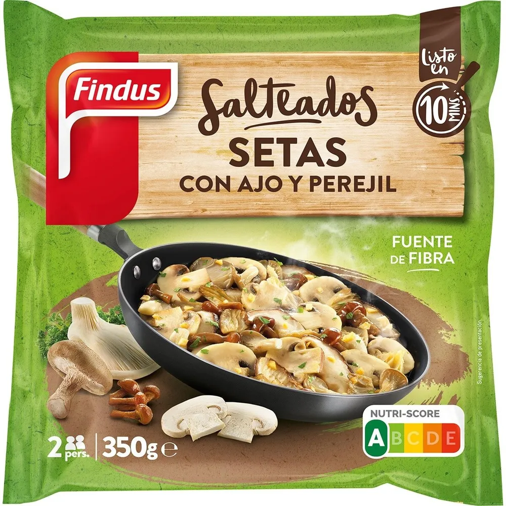 Salteado de Setas con Ajo y Perejil