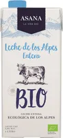 Leche entera de los Alpes