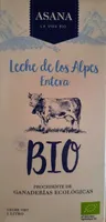 Leche de los alpes entera