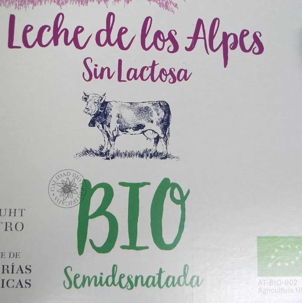 Asana Bio sin lactosa semidesnatada