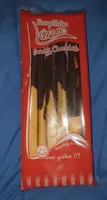 Rosquilletas bañadas en chocolate