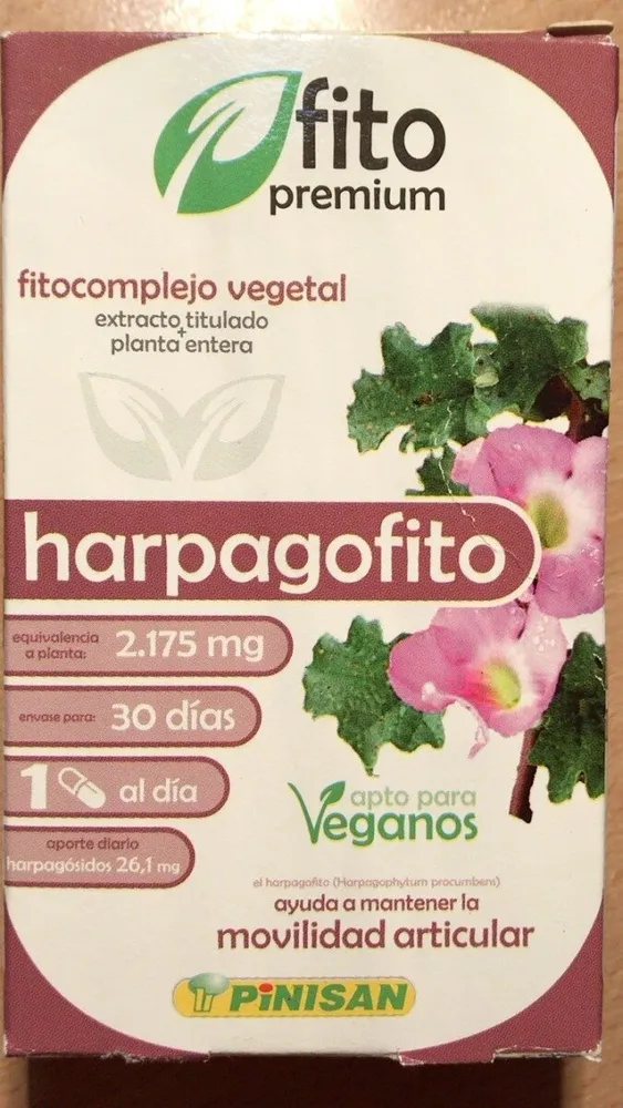 Harpagofito fitocomplejo vegetal