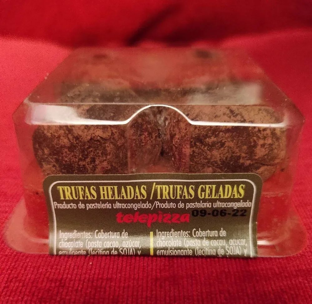 Trufas Heladas Telepizza