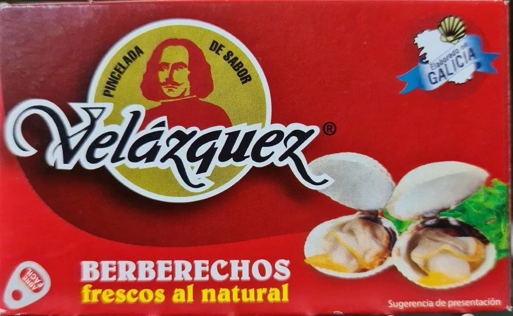 Berberechos frescos al natural