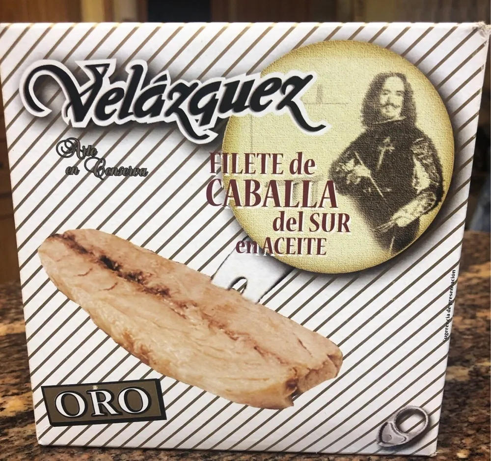 Filete de caballa del sur en aceite