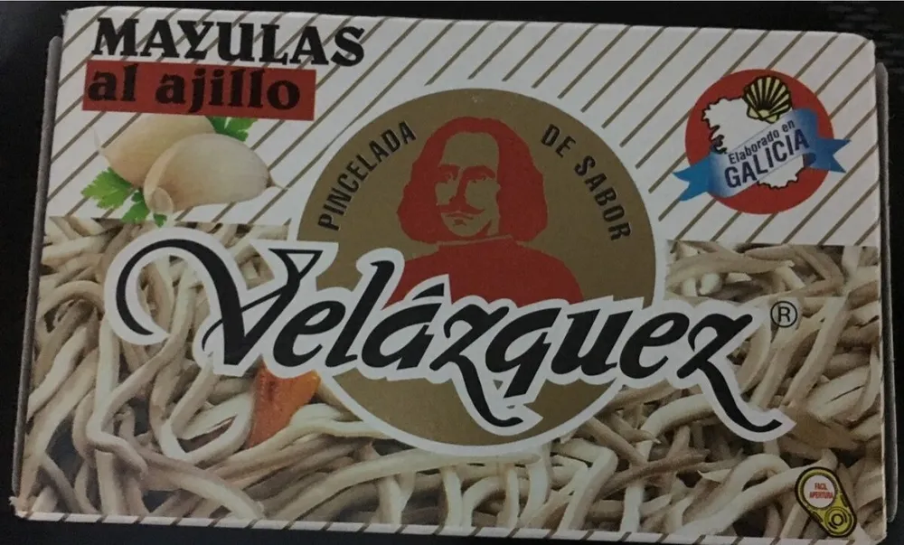 Mayulas al ajillo