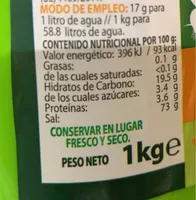 Caldo verduras muñoz