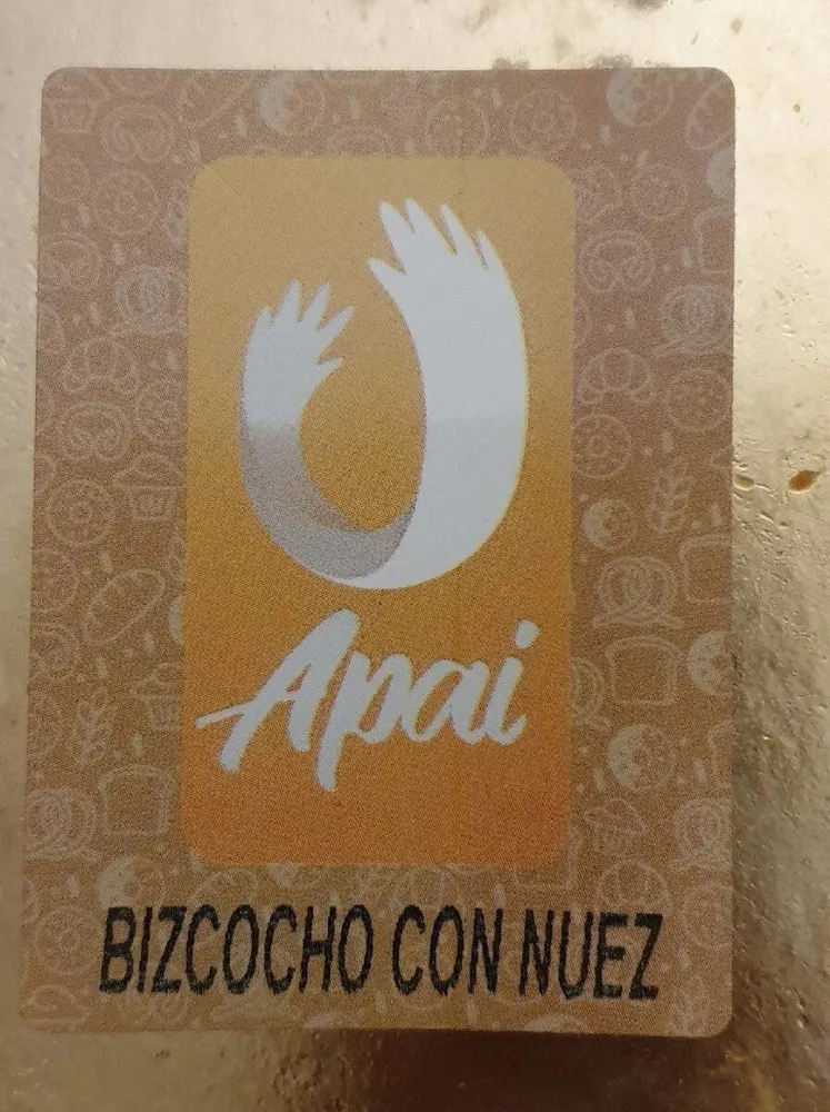 Bizcocho con nuez