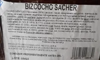 Bizcocho Sacher