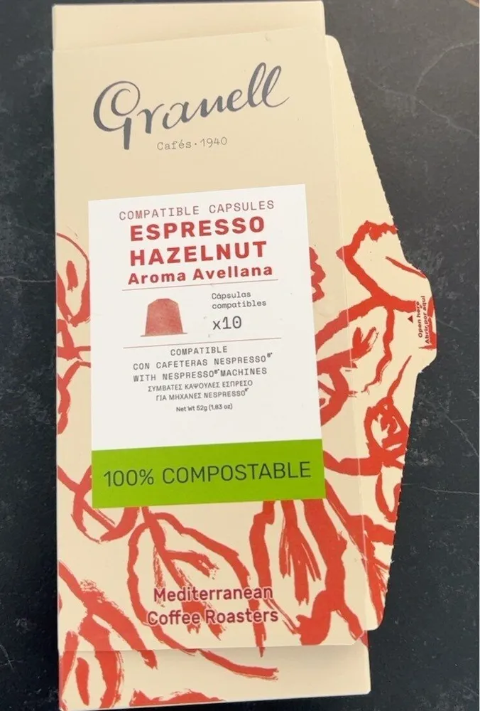 Granell espresso hazelnut