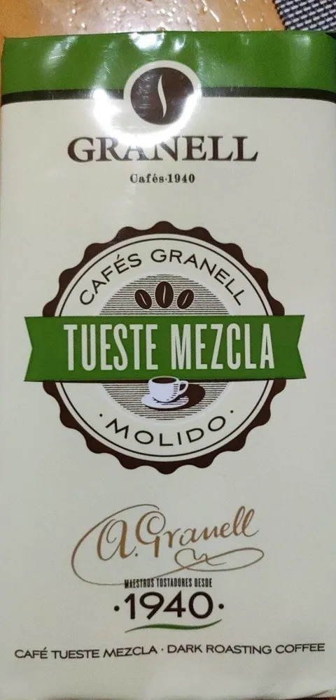 Café tueste mezcla molido