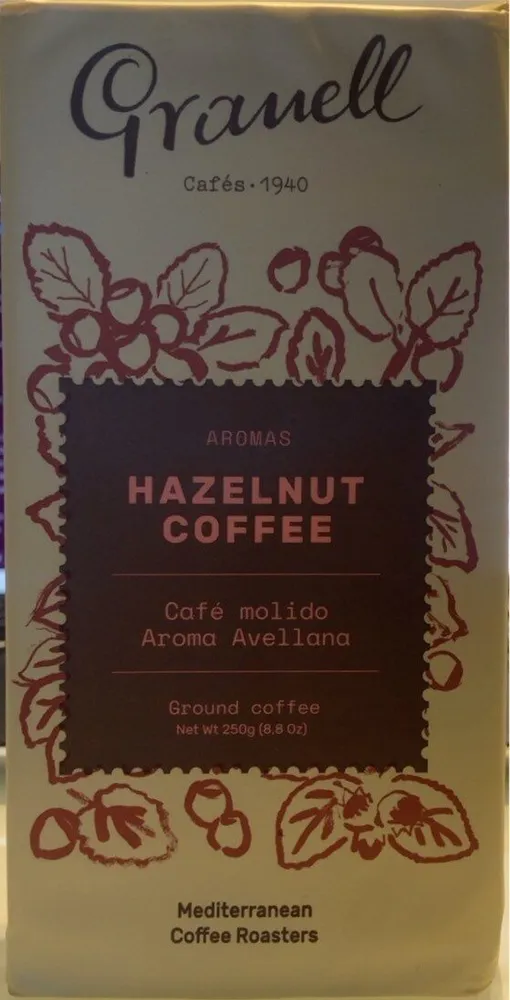 Café molido aroma avellana