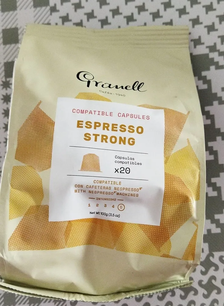 Café tueste natural cápsulas Granell
