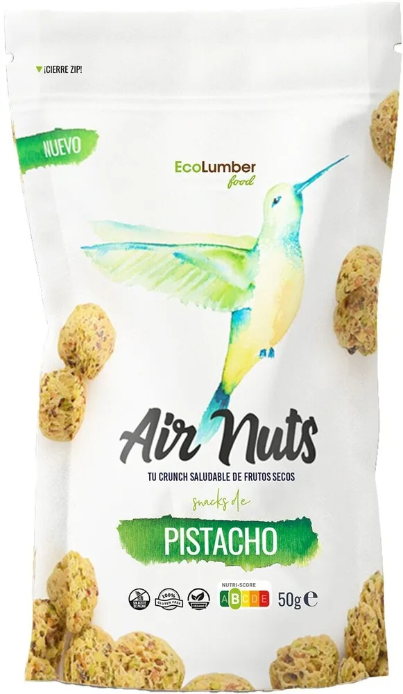 Air nuts snacks de pistacho