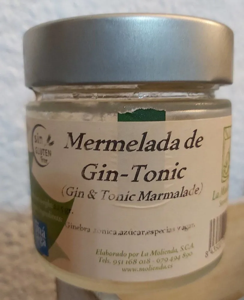 Mermelada de gin-tonic