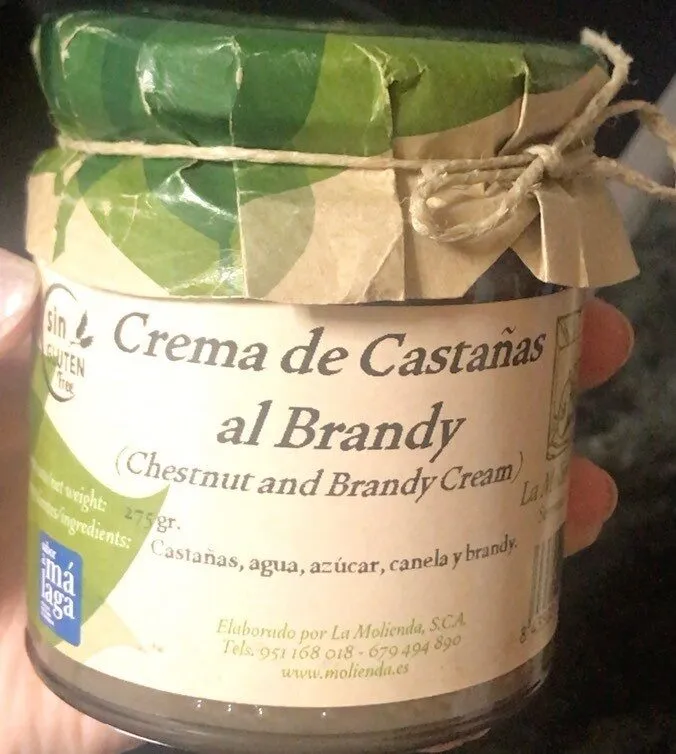Crema de castaña al brandy