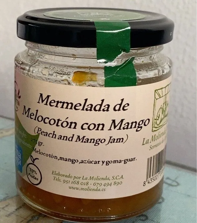 Mermelada de Melocotón con Mango