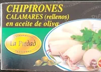 Chipirones rellenos en aceite de oliva